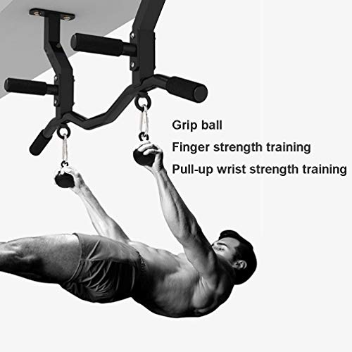 Pull-Up Bars Wall-mounted Horizontal Bar, Steel, Wrist And Finger Strength Training Ball Climbing Equipment, Load 250kg
