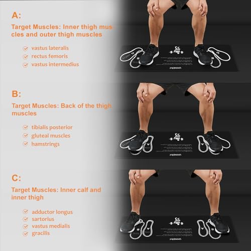 UNMERA Squat Wedge Block Non-Slip Heel Elevated Training | Improves squat form, mobility, and strength. Ideal for weightlifting and deadlifts.
