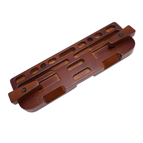 Naroote Rock Climbing Hangboard, Wooden Fingerboard, Strength Training Tool with Various Finger Hole Depths, Ideal for Indoor & Outdoor Use