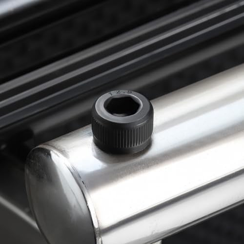M6-1.0 x 20mm Bolt, 60PCS M6 Hex Socket Head Cap Screws Bolts, 12.9 Grade Alloy Steel, Full Threads, Allen Socket Drive, with Hex Spanner - size: M6x20mm