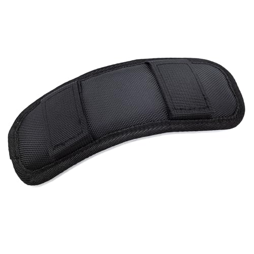 Lightweight Shoulder Strap Pad, Soft & Breathable Cushion for Bags | Quick Attach Velcro, Ergonomic Padding Relieves Strain, Backpack Strap Pads for Bag <15 lbs, Ideal for Commute, Travel, 1PCS