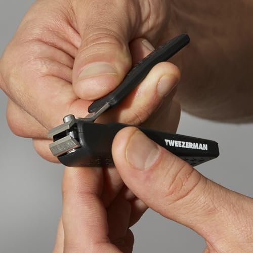 Tweezerman Precision Grip Toenail Clipper Black