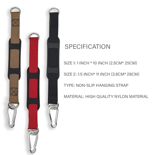 kowaku Exercise Strap,Max Load 220lb Working Out Strength Training Fitness Pulley Cable Machine Attachment Women Men Hanging Strap