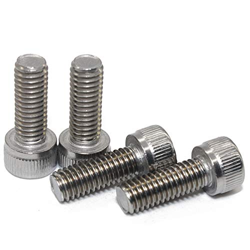 M6-1.0 x 12MM Socket Head Cap Screws,304 Stainless Steel, Quantity 20 - size: M6-1.0 x 12MM