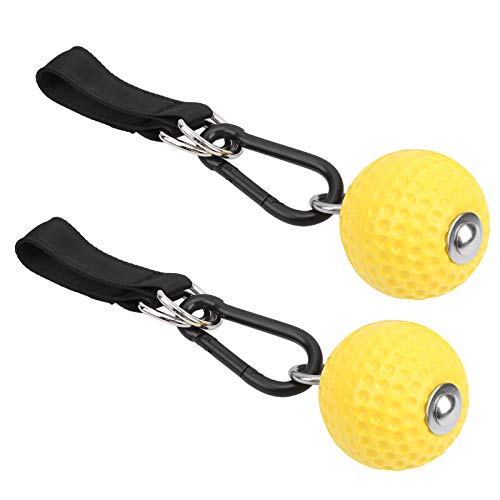Aramox Pull Up Grips Ball Grip Strength Trainer, EVA Material with 304 Stainless Steel Hook for Climbing Training, Forearm and Hand Workouts at Gym or Home