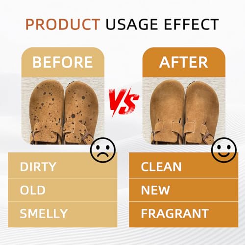 4Pcs Suede Brush for Shoes Rubber Shoe Brush with Wooden Handle Suede Shoe Cleaner Soft Suede Eraser Cleaning Brushes Nubuck Brushes for Shoes Bags Jacket Purse Sofa Flocked Matte Leather