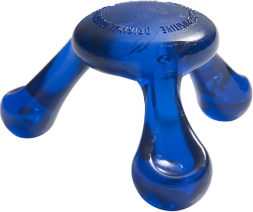 The Pressure Positive Co. Original Palmassager Massage Tool, Sapphire Blue | Handheld Palm Massager for Trigger-Point, Myofascial Release & Deep Tissue Relief, Made in the USA - color: Sapphire Blue