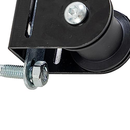 Weight Lifting Pulley Wheel Lifting Rope Pulley Loading 220lbs DIY Attachment Mute Sturdy Pull Down Wheel for Fitness Equipment Accessories - color: Screw Pulley