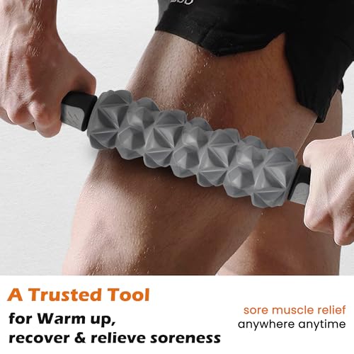 KITWILD Muscle Roller Stick | Massage Roller Stick for Athletes, Body Massage Stick for Muscles Deep Tissue, Muscle Relaxation Roller for Physical Therapy