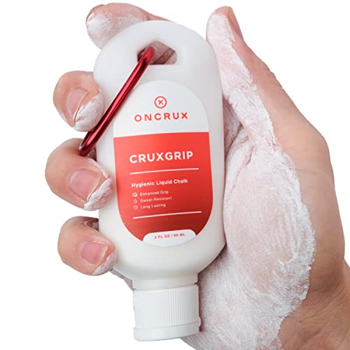 Liquid Chalk - Sweat Resistant, Mess Free Lifting Chalk - Made in USA - Superior Hand Grip for Weightlifting, Rock Climbing, Gymnastics, Crossfit, Powerlifting - style: 2 Fl Oz