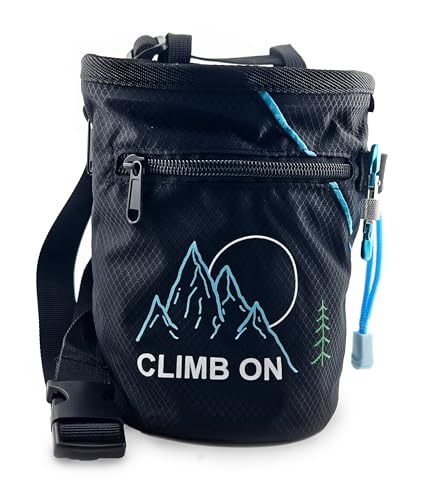 Chalk Bag + Ball for Rock Climbing, Bouldering, Top Rope | Climb On - style: Chalk Bag