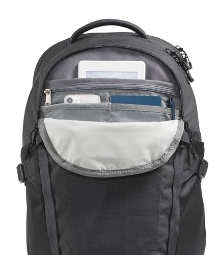 The North Face Recon Everyday Laptop Backpack - Daypack, Water Repellent, Laptop Sleeve, 2 Water Bottle Pockets, Asphalt Grey Light Heather/TNF Black-NPF, One Size - color: Asphalt Grey Light Heather/Tnf Black-npf, size: 30L