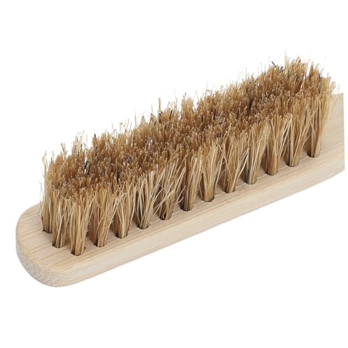 Sewroro Rock Climbing Chalk Brush with Natural Boar Bristles, Medium-Sized Bouldering Hold Cleaner for Mountaineering Gear and Climbing Wall Maintenance
