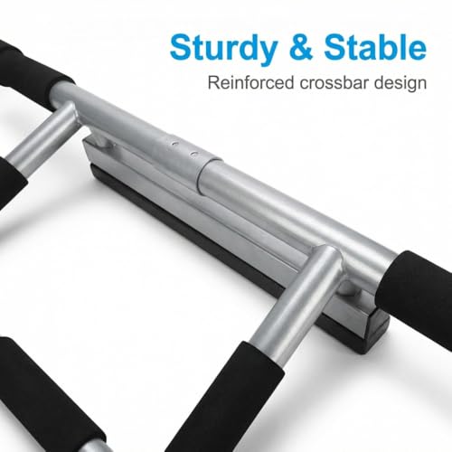 Upgrade Pull Up Bar for Doorway - Max Capacity 330 lbs