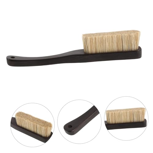 Climbing Chalk Lightweight Design and Wooden Handle Brush with Boar Hair Bristles Efficiently Removes Chalk and Dirt for Rock Holds and Natural Rock Outdoor Workouts