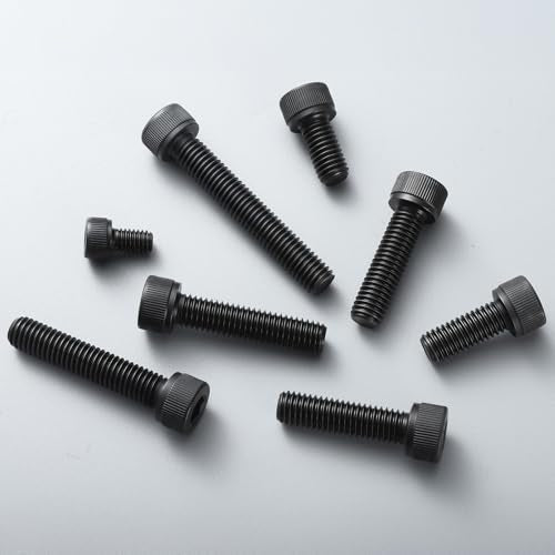 M4-0.7 x 35mm Bolt, 60PCS M4 Hex Socket Head Cap Screws Bolts, 12.9 Grade Alloy Steel, Full Threads, Allen Socket Drive, with Hex Spanner - size: M4x35mm