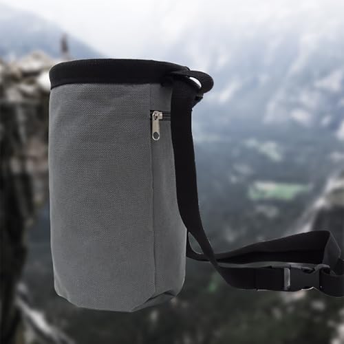 Rock Climbing Chalk Bag Talcum Powder Weightlifting Pouches Adjustable Drawstring Nonslip Storage Pouches Adjustable Drawstring Bag - color: B