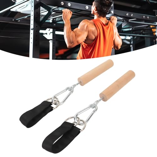 Tbest Pull Up Attachments, 1 Pair Multifunction Portable Rock Climbing Holds Training Set Pull Up Handles Grip Exercise Handle for Indoor Outdoor