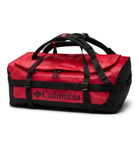 Columbia Unisex Landroamer 60L Duffel, Mountain Red/Black, One Size - color: Mountain Red/Black