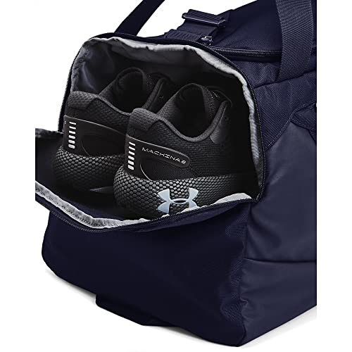 Under Armour Undeniable 5.0 Duffle - color: Midnight Navy (410)/Metallic Silver, size: Medium (58L)