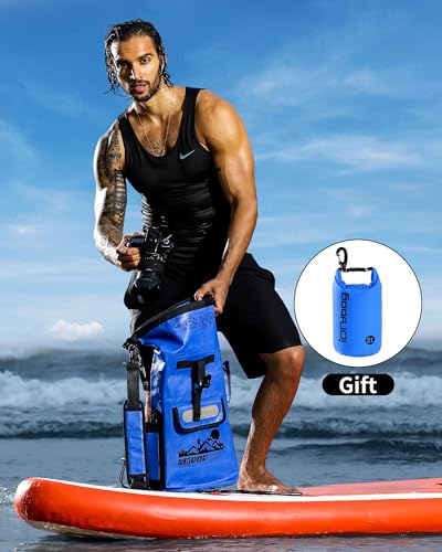 Dry Bag Backpack - color: Blue, size: 40L