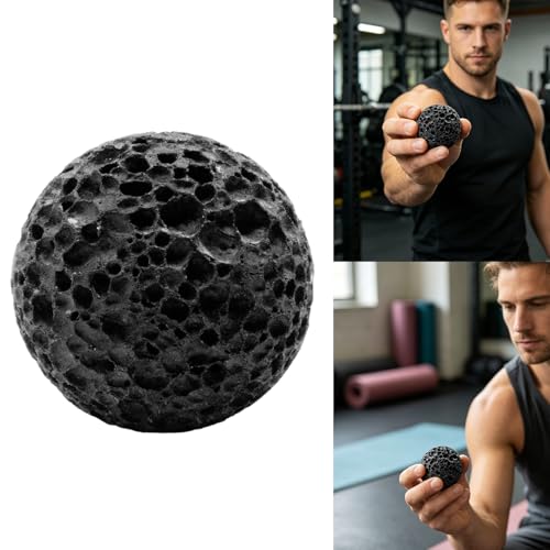 Round Stone Hand Grip Multipurpose Conditioning Tool Hand Calluses Polishing Grip Trainer Easy to Use Muscle Strength Training Massage Ball - color: 4cm