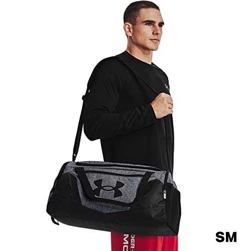 Under Armour Undeniable 5.0 Duffle - color: Pitch Gray Medium Heather (012)/Black, size: Medium (58L)
