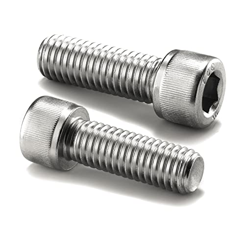 1/4-20 x 1-1/2" Socket Head Cap Screws Bolts, 20Pcs 304 Stainless Steel 18-8, Allen Socket Hex Drive, Full Thread, Bright Finish by SG TZH(with Hex Spanner) - size: 1/4-20 x 1-1/2"