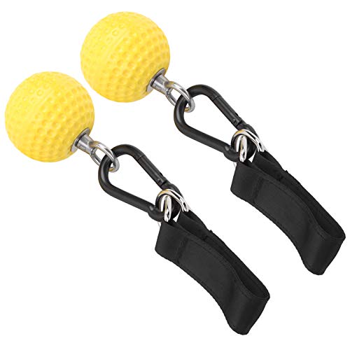 Aramox Pull Up Grips Ball Grip Strength Trainer, EVA Material with 304 Stainless Steel Hook for Climbing Training, Forearm and Hand Workouts at Gym or Home