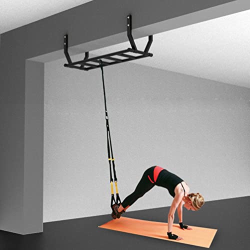 Wall Mounted Pull Up Bars,Home Gym Garage Heavy Duty Fitness Pole Climbing Frame,for beam installation of 20-30 cm,Max load 661lbs
