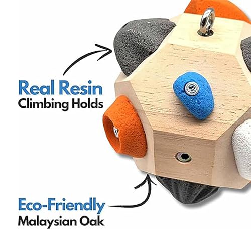 Handcrafted Climbing Balls That Improve Strength and Accuracy, a Finger Training Tool for Climbers