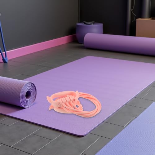 Kisangel Figure 8 Resistance Bands with Handles, Arm Back Shoulder Exercise Rope Home Gym Equipment for Women Shoulder Neck Stretching Yoga Fitness 15-90LBS