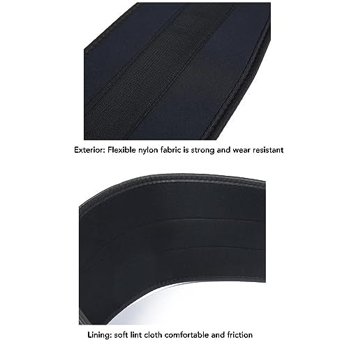 Weighted Dip Belt with Adjustable Chain, Nylon Strength Training Weightlifting Belt for Athletes, Heavy - Duty Metal Chain for Pull Ups and Squats, Durable Waist Support