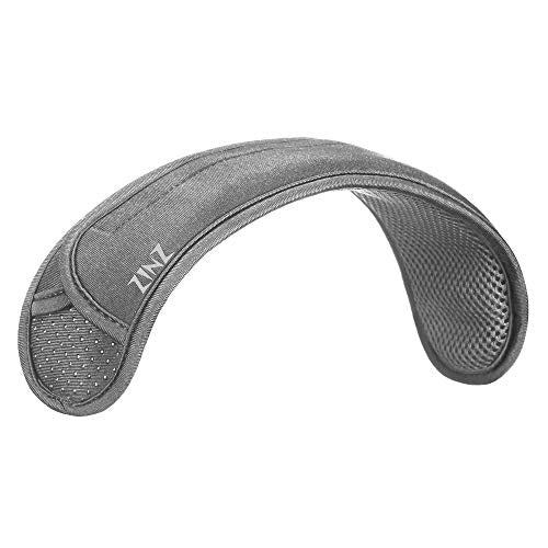 ZINZ Ultra Thick & Breathable Universal Shoulder Pad Cushion for Bag - Long & Comfort - color: Drak Gray