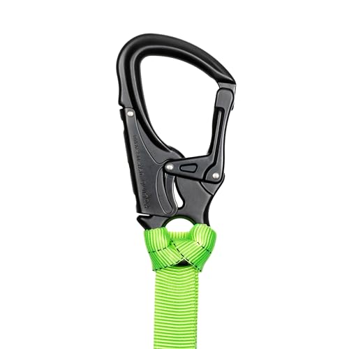 Arborist Speedline Kit - Lightweight, Durable 7075 Aluminum Snaphook, Resilient 1" Nylon Webbing, 29kN Sling Strength, 26" Single Pack… - size: 26 Inch | Single Pack