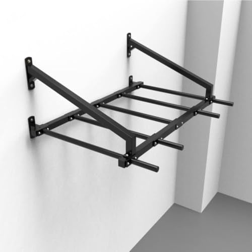 Wall Mounted Pull Up Bar – Heavy Duty Climbing Frame Strength Trainer, Home Gym Horizontal Bar & Fitness Equipment