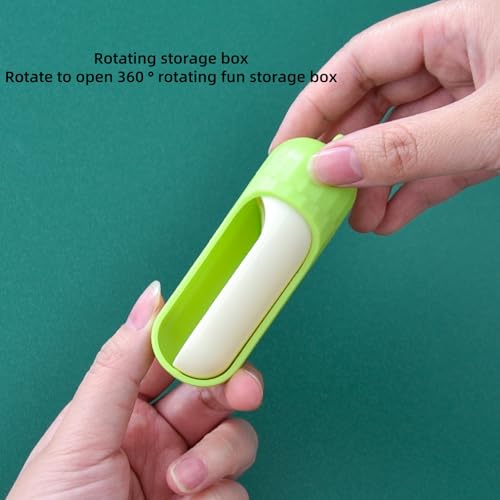 Manicure Set Nail Clipper Kit Portable Function Grooming Tools Compact Pedicure for Travel and Home Use 6 Pcs - color: Green