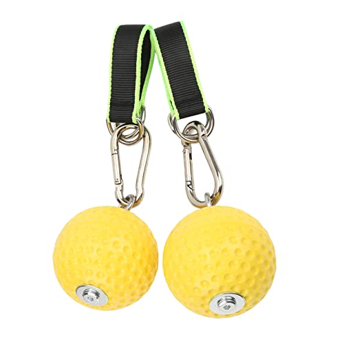 Versatile Pull Up Grips Sphere Set with Webbing Buckle - Perfect for Enhancing Grip Strength and Forearm Muscles for Climbers and Athletes