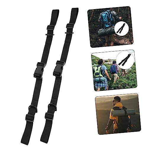 Toyvian Adjustable Quick Release Strap Buckle Sturdy Webbing Utility Straps for Cargo Tents and Yoga Mats with Convenient Fastening for Outdoor Activities