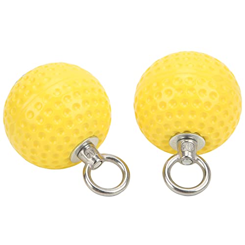 Climbing Pull Up Ball Grips, Anti Slip Pull Up Balls for Forearm Strength Training, Ergonomic PU Hand Grip Balls with Steel Core for Rock Climbing Gym Fitness