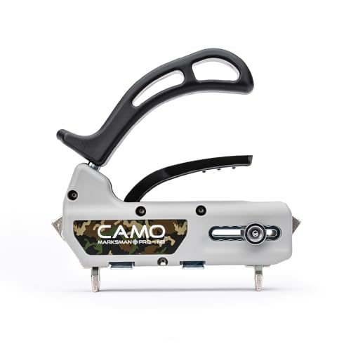 CAMO Marksman PRO-NB Edge Fastening Deck Board Installation Tool | (0345015), Fits 3-1/4 to 5" Narrow Boards, Automatic 3/16" Spacing for Composite, Cedar and Hardwood Deck Boards - style: Marksman Tool
