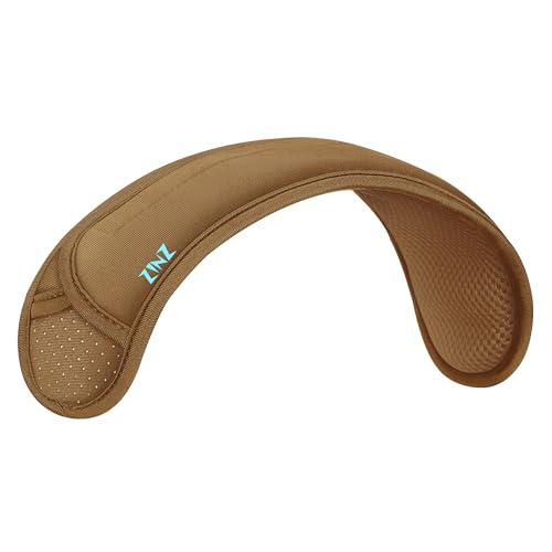 ZINZ Ultra Thick & Breathable Universal Shoulder Pad Cushion for Bag - Long & Comfort - color: Khaki
