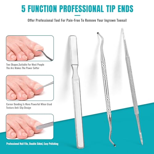 Toenail Clippers for Thick Nails for Seniors - Heavy Duty Toe Nail Clippers Kit with Long Handle for Men & Elderly with Inflexible Joints, Professional Nail Clippers Kit for Thickened Toenails (Red) - style: Creating Exquisite Nails - Red