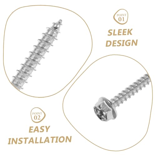 10Sets Mounting Hardware Kit with Concrete Wall Anchors and Screws for Easy Installation Reliable Support for Stands and Drywall Applications