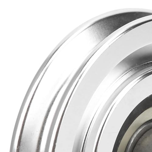 Aluminum Alloy Exercise Pulley | 10.5mm Universal Replacement for Gym Equipment | Strength Training/Home Gym Accessories | Sturdy & Lightweight 165g - size: Diameter 70mm