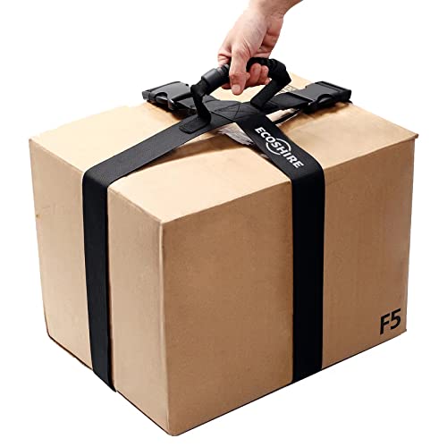 Box Carrying Strap with Handle, Handheld Belt for Safely Moving and Lifting Heavy Boxes, Adjustable Belt, Cross Style Carry Straps, Suitable for Groceries, Luggage(74.8 inch) - size: 74.8 inch (Cross-shaped)