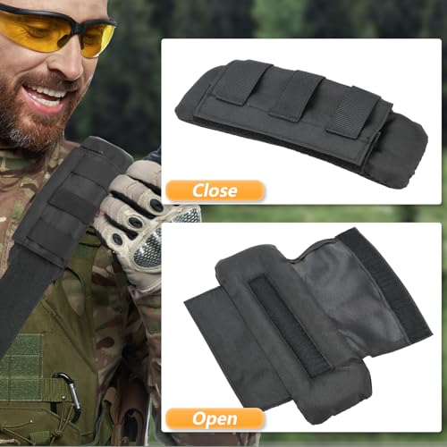 Ullnosoo Shoulder Strap Pad, Vest Shoulder Strap Padding, Backpack Strap Cushion Fit Straps Up to 2.5"