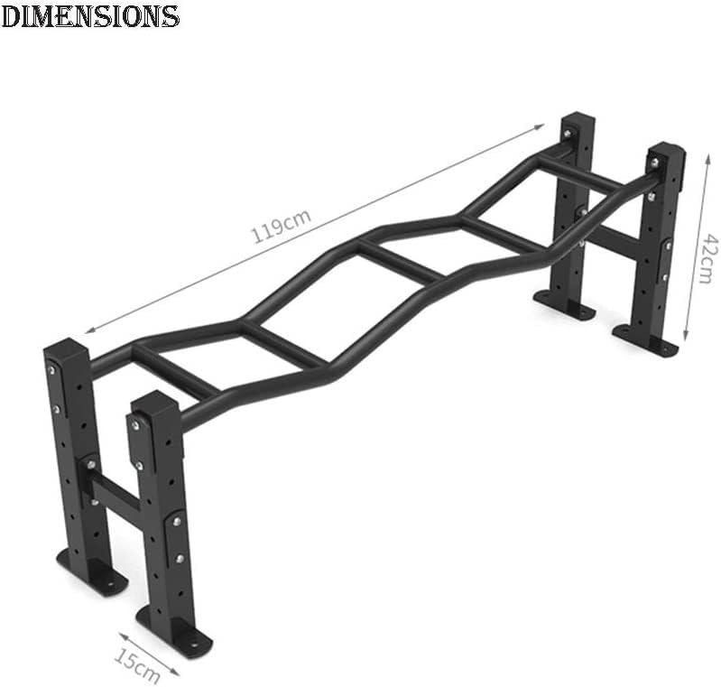 Beam Climbing Frame, Pull-up Bars Wall-Mounted Chin Up Bar, Home Gym Workout Strength Training Equipment, Load 300kg