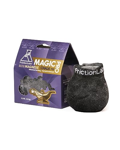 Friction Labs Gym Chalk – Magic Ball, PRO Ball (Chalk Bag Sock) | Non-Toxic Climbing Chalk for Bouldering, Gymnastics & More - style: Magic Pro