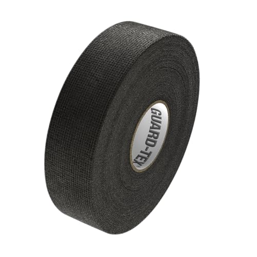 Guard-Tex® Black Finger Tape 3/4 in Self-Adhering Cotton Gauze for Trades — No Adhesive No Residue Skin Protection and Tool Grip — 16 Rolls x 90 ft — Made in USA Since 1935 - color: Black, size: 3/4 Inch